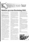 Welkom op onze Bondsdag 2002