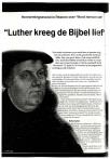 "Luther kreeg de Bijbel lief”