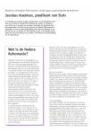 Wat is de Nadere Reformatie?