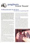 Volhardende in de leer Presidentesvergadering 2007