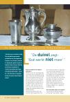 “De duivel zegt: ’God werkt niet meer’”