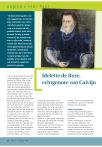 Idelette de Bure, echtgenote van Calvijn