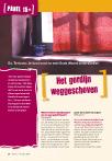 Het gordijn weggeschoven
