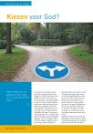 Kiezen voor God?
