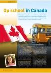 Op school in Canada