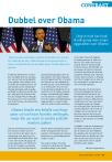 Dubbel over Obama