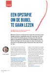 Een opstapje om de Bijbel te gaan lezen