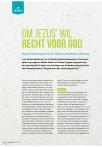 Om Jezus’ wil recht voor God