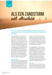 Als een zandstorm uit Arabië