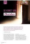 DE KOMST VAN Christus