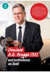 Dominee A.A. Brugge (53) werd hoofdredacteur van Daniel