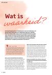 Wat is waarheid?