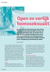 Open en eerlijk over homoseksualiteit