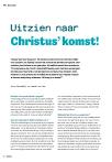 Uitzien naar Christus’ komst!