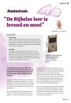 “ De Bijbelse leer is levend en mooi”