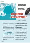 Is gamen verslavend?