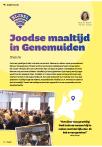 Joodse maaltijd in Genemuiden