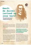 Heeft de duivel invloed op jouw hart?