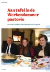 Aan tafel in de Werkendammer pastorie