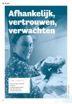 Afhankelijk, vertrouwen, verwachten