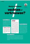 Moet je in de storm vechten of vertrouwen?