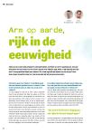 Arm op aarde, rijk in de eeuwigheid
