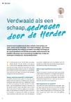Verdwaald als een schaap, gedragen door de Herder