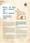 Moet ik het zelf doen? Of Zelf doen?