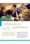 Bijbelstudie op jeugdweekend