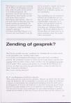 Zending of gesprek?